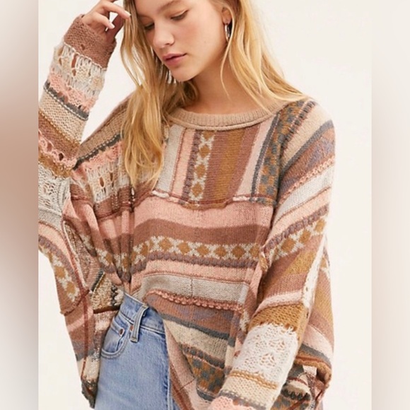 Free People Sweaters - MNWT Free People December Sky Poncho MSRP $168 P2P41